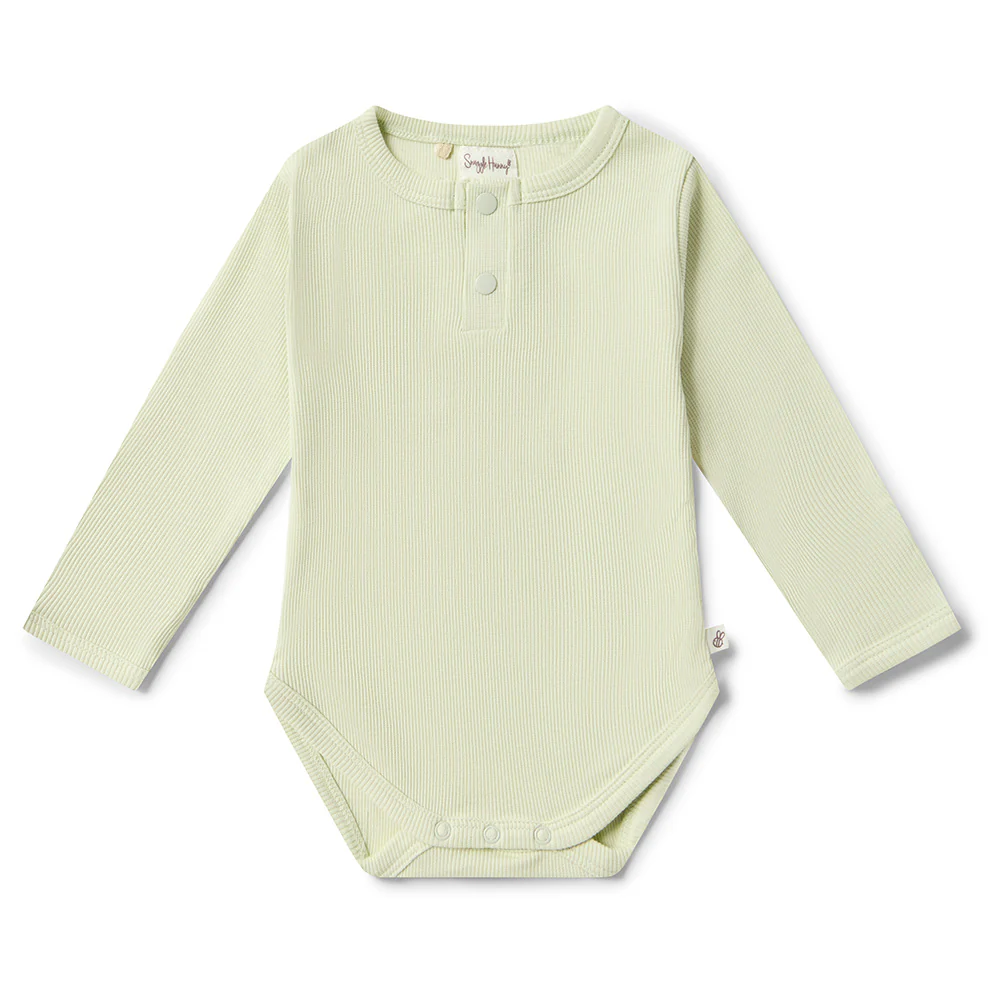 Honeydew Long Sleeve Organic Bodysuit - Image 2