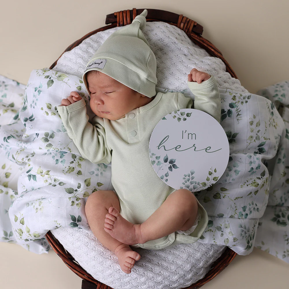 Honeydew Long Sleeve Organic Bodysuit - Image 3