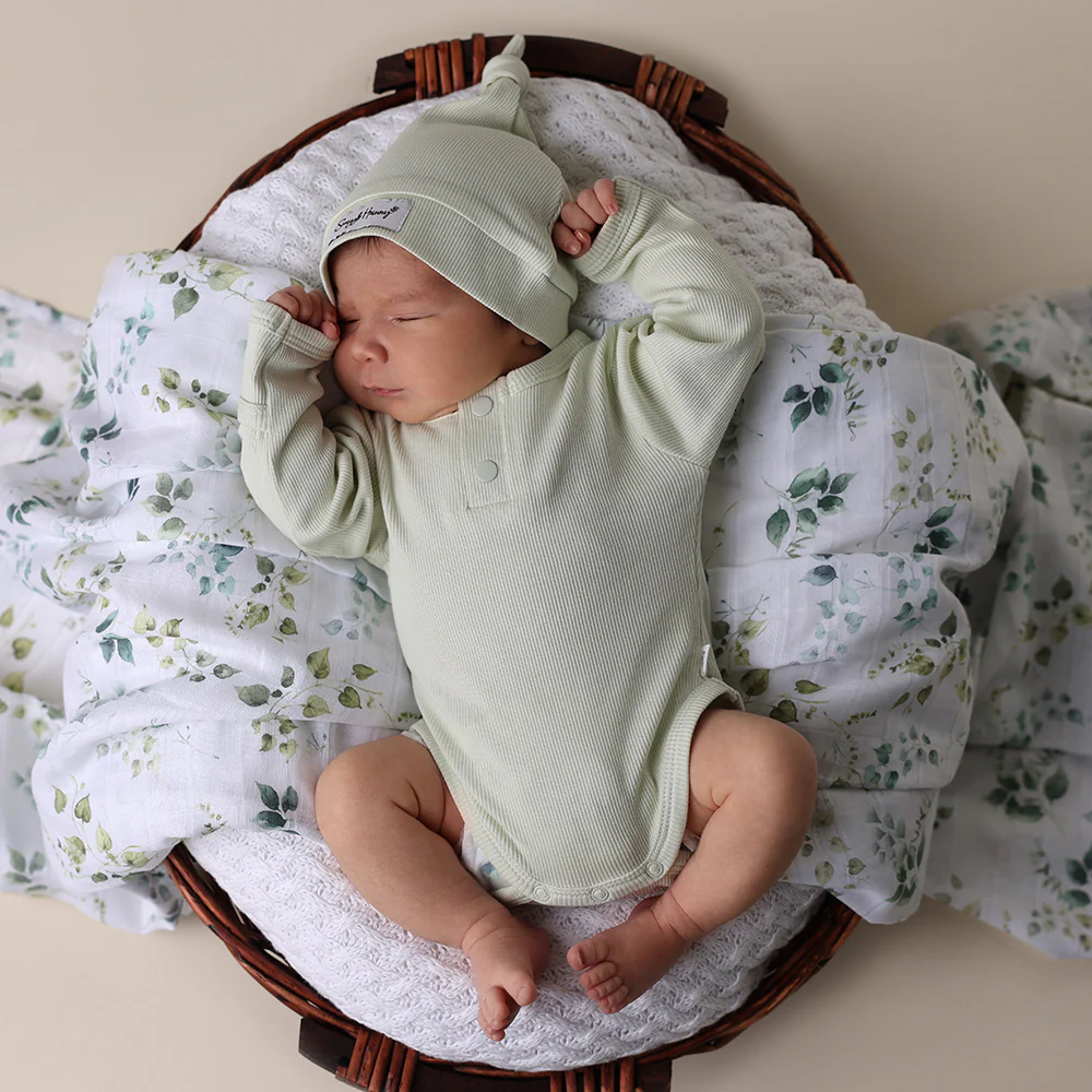 Honeydew Long Sleeve Organic Bodysuit - Image 6
