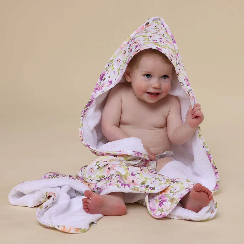 Isla Organic Baby Towel & Wash Cloth Set - Image 3