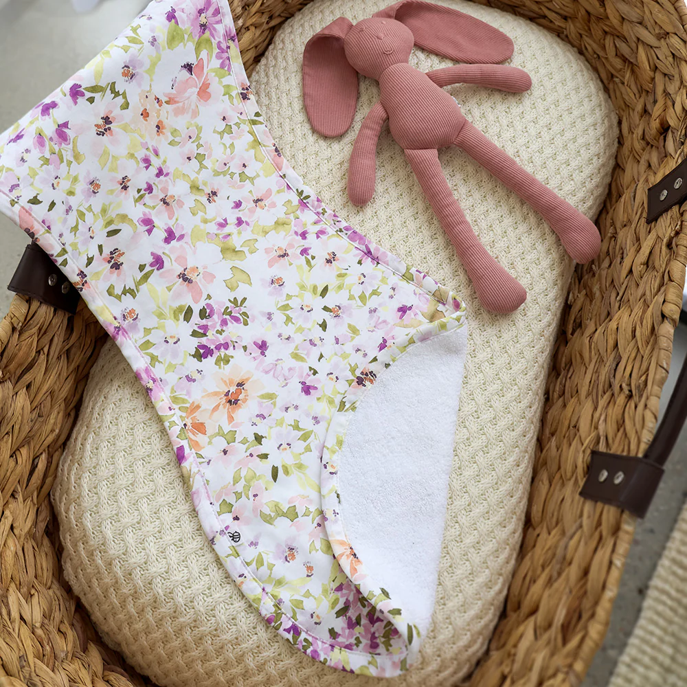Isla Organic Cotton Burp Cloth - Image 3
