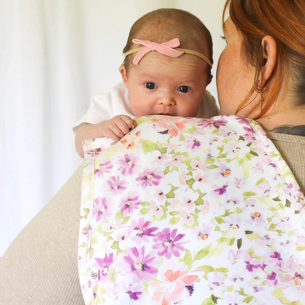 Isla Organic Cotton Burp Cloth - Image 4