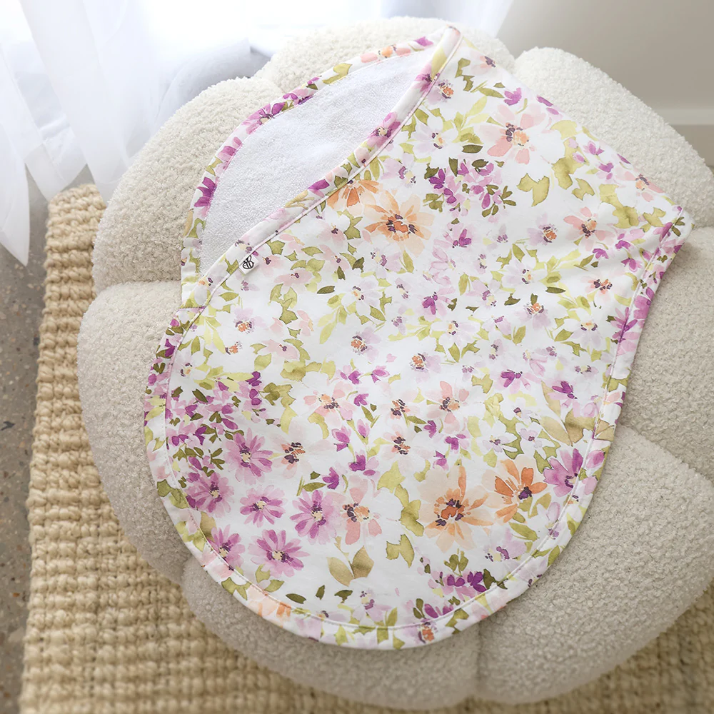 Isla Organic Cotton Burp Cloth - Image 5