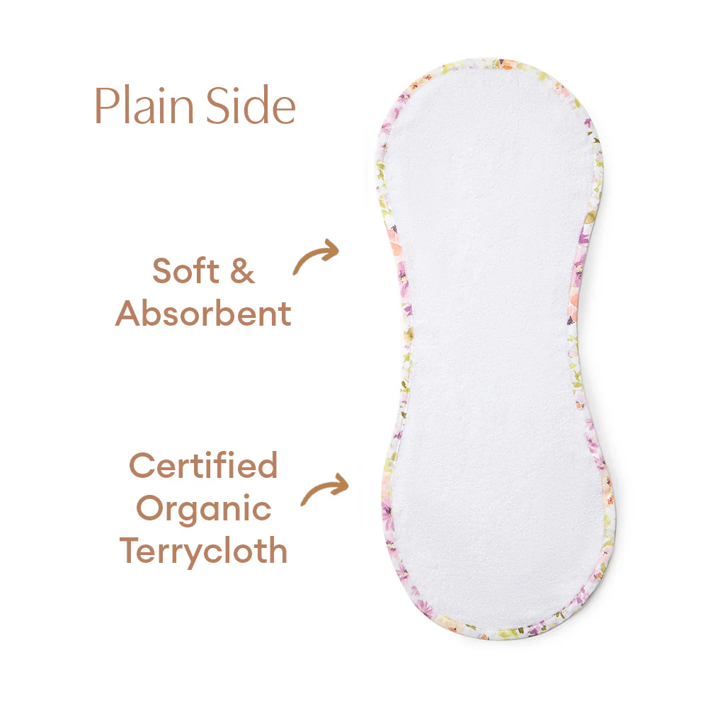 Isla Organic Cotton Burp Cloth - Image 7
