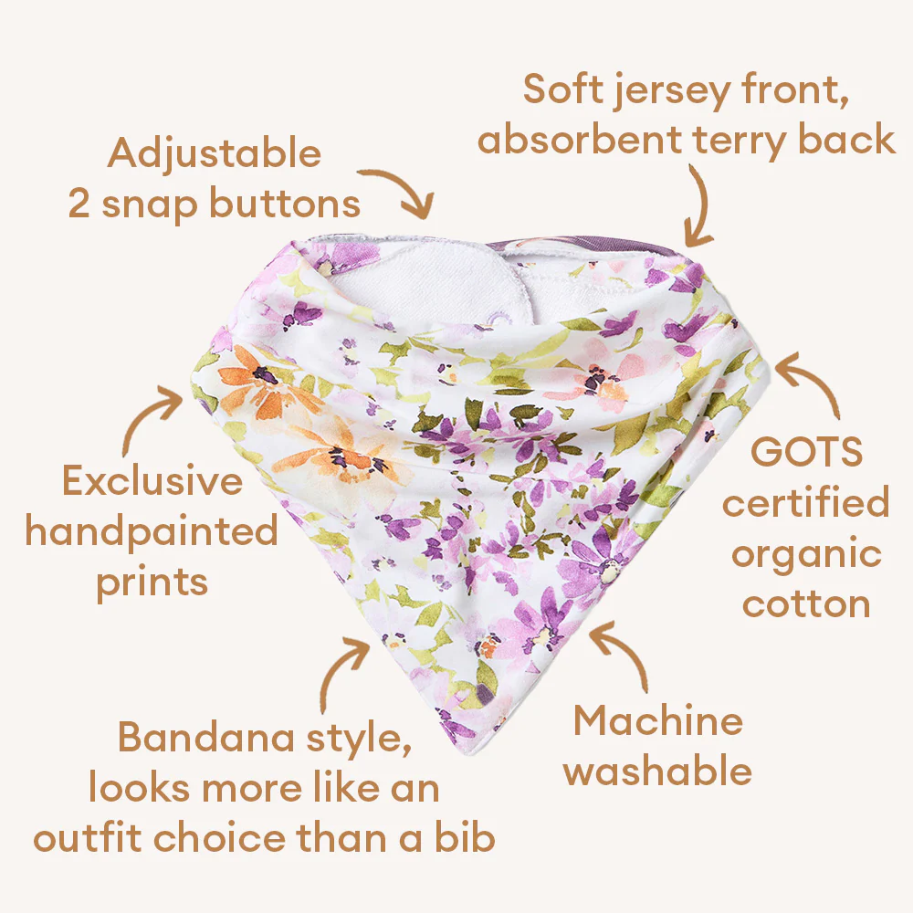 Isla Organic Dribble Bib - Image 4