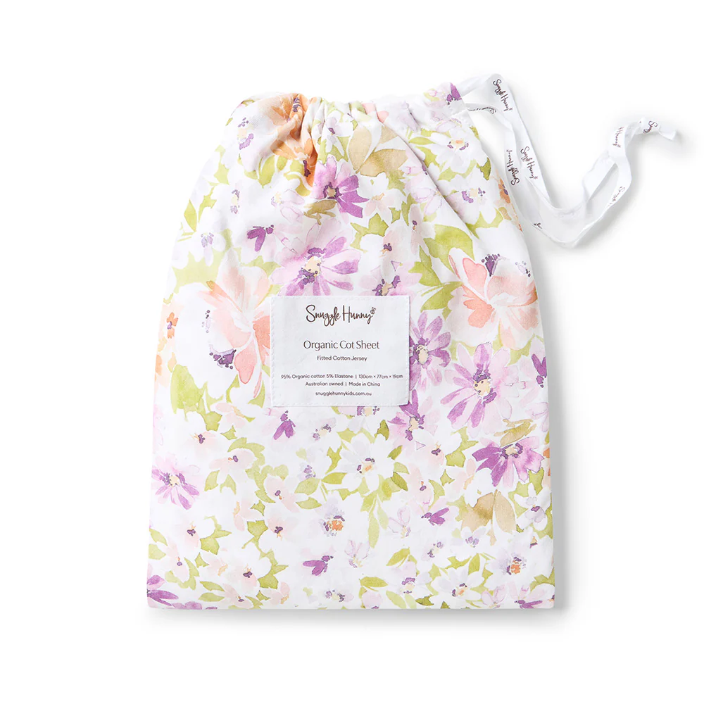 Isla Organic Fitted Cot Sheet - Image 4