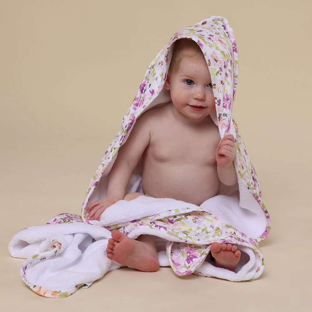 Isla Organic Hooded Baby Towel - Image 7