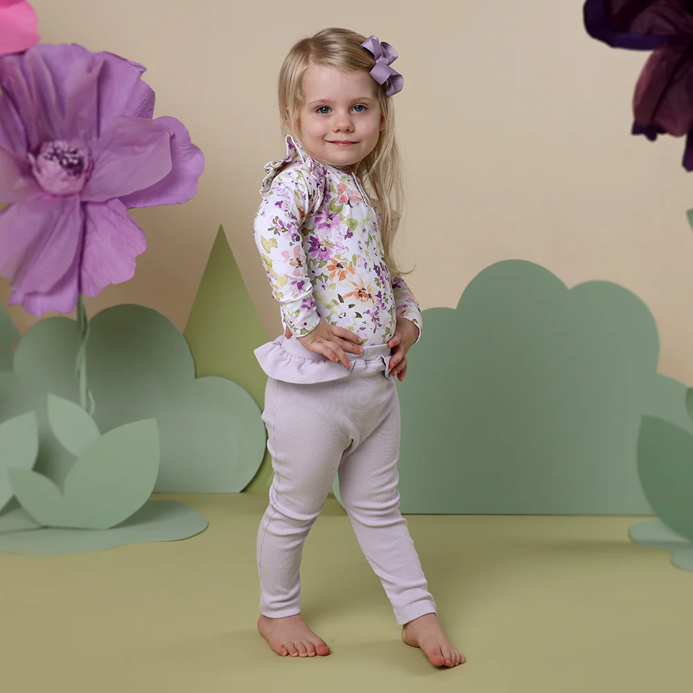 Isla Organic Long Sleeve Top with Frill - Image 7