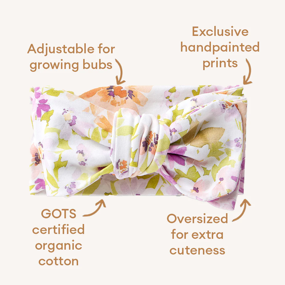 Isla Organic Oversized Bow - Image 5