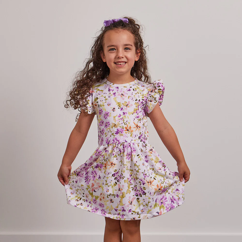 Isla Short Sleeve Organic Dress - Image 4