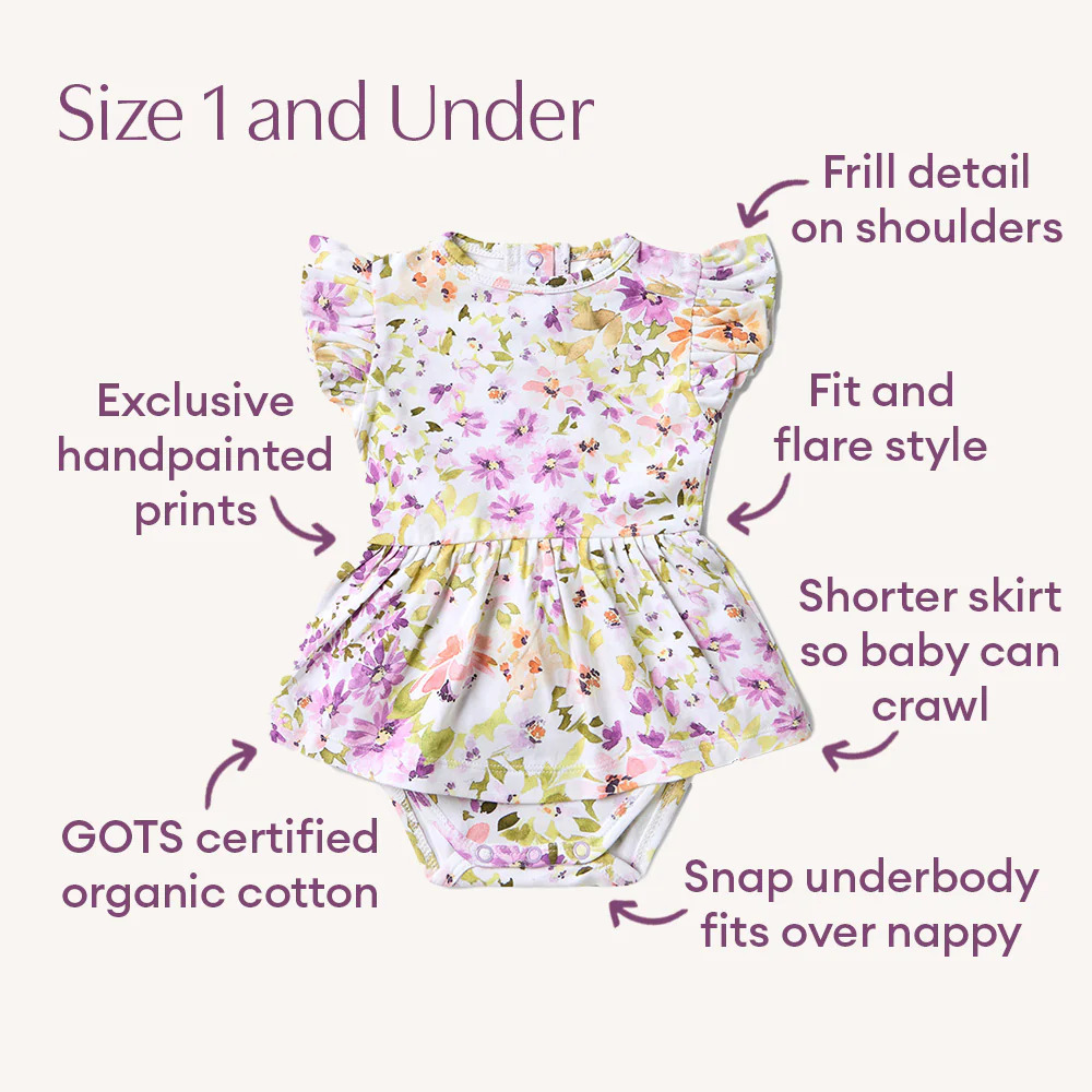 Isla Short Sleeve Organic Dress - Image 5