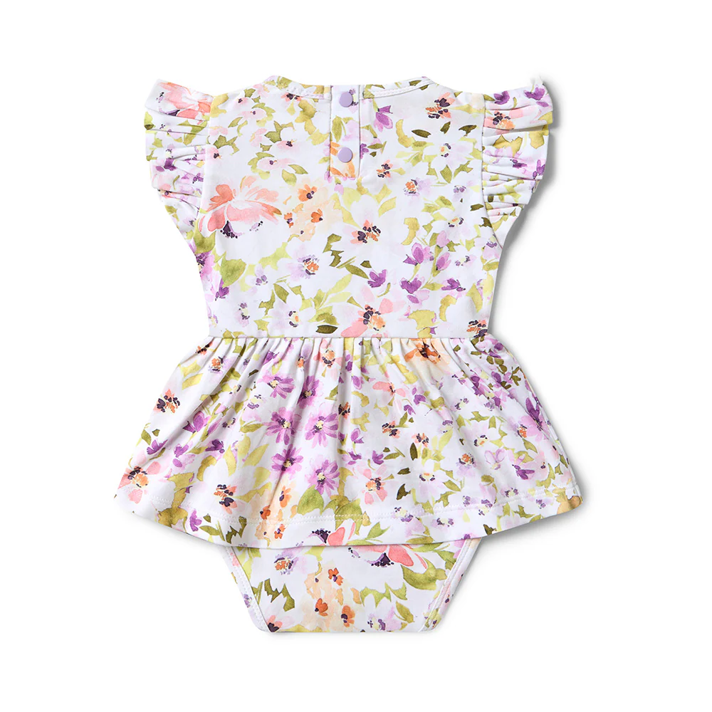 Isla Short Sleeve Organic Dress - Image 6