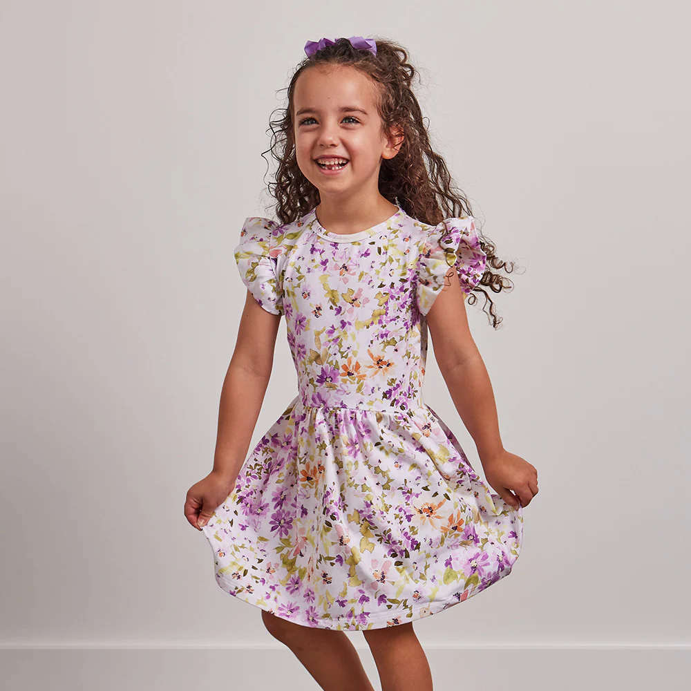 Isla Short Sleeve Organic Dress - Image 7