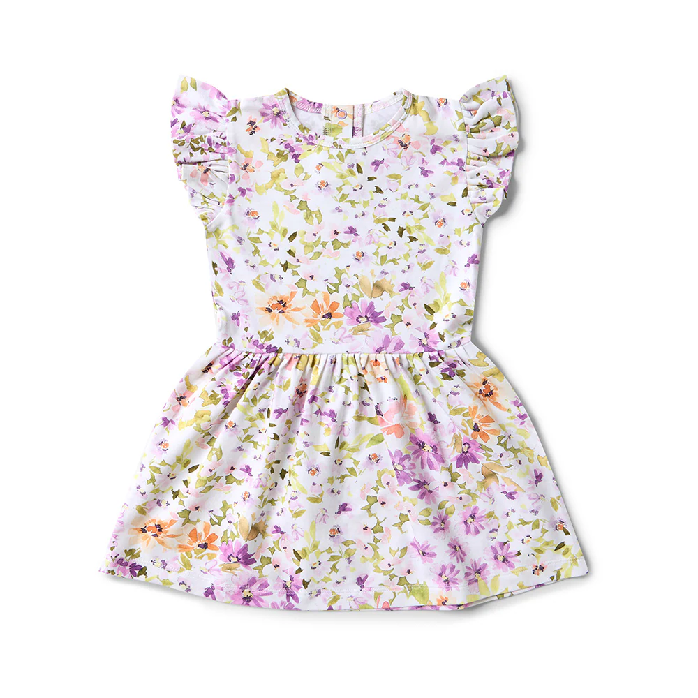 Isla Short Sleeve Organic Dress - Image 9
