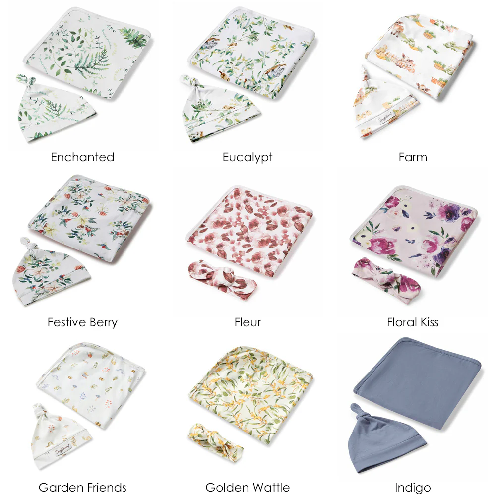 Organic Jersey Wrap + Milestone Card Set - Image 4