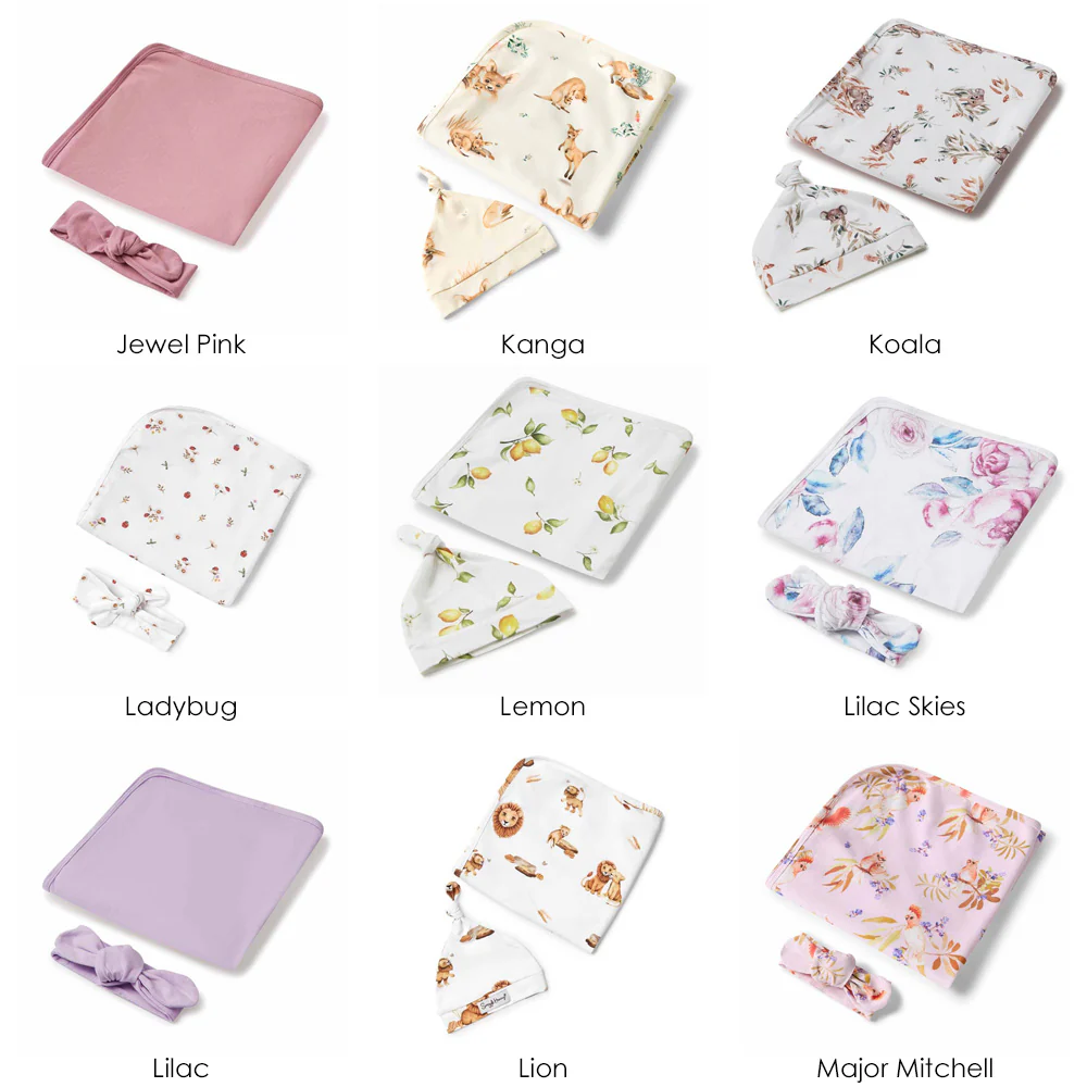 Organic Jersey Wrap + Milestone Card Set - Image 5