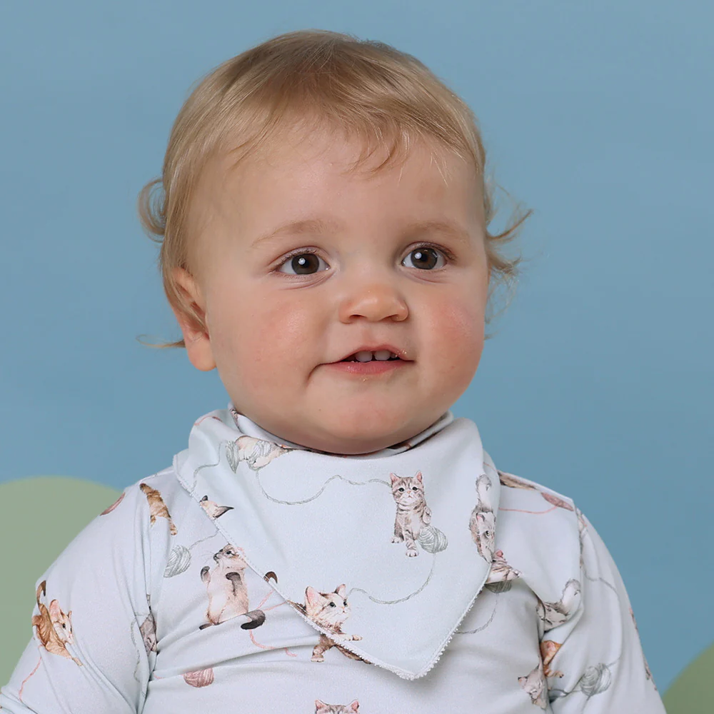Kittens Organic Dribble Bib - Image 9