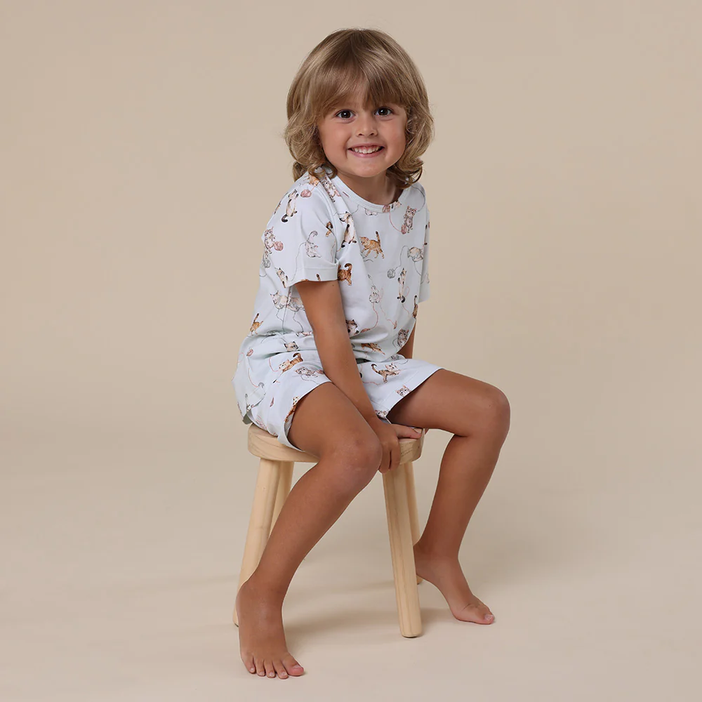 Kittens Organic Kids PJ Set - Image 11
