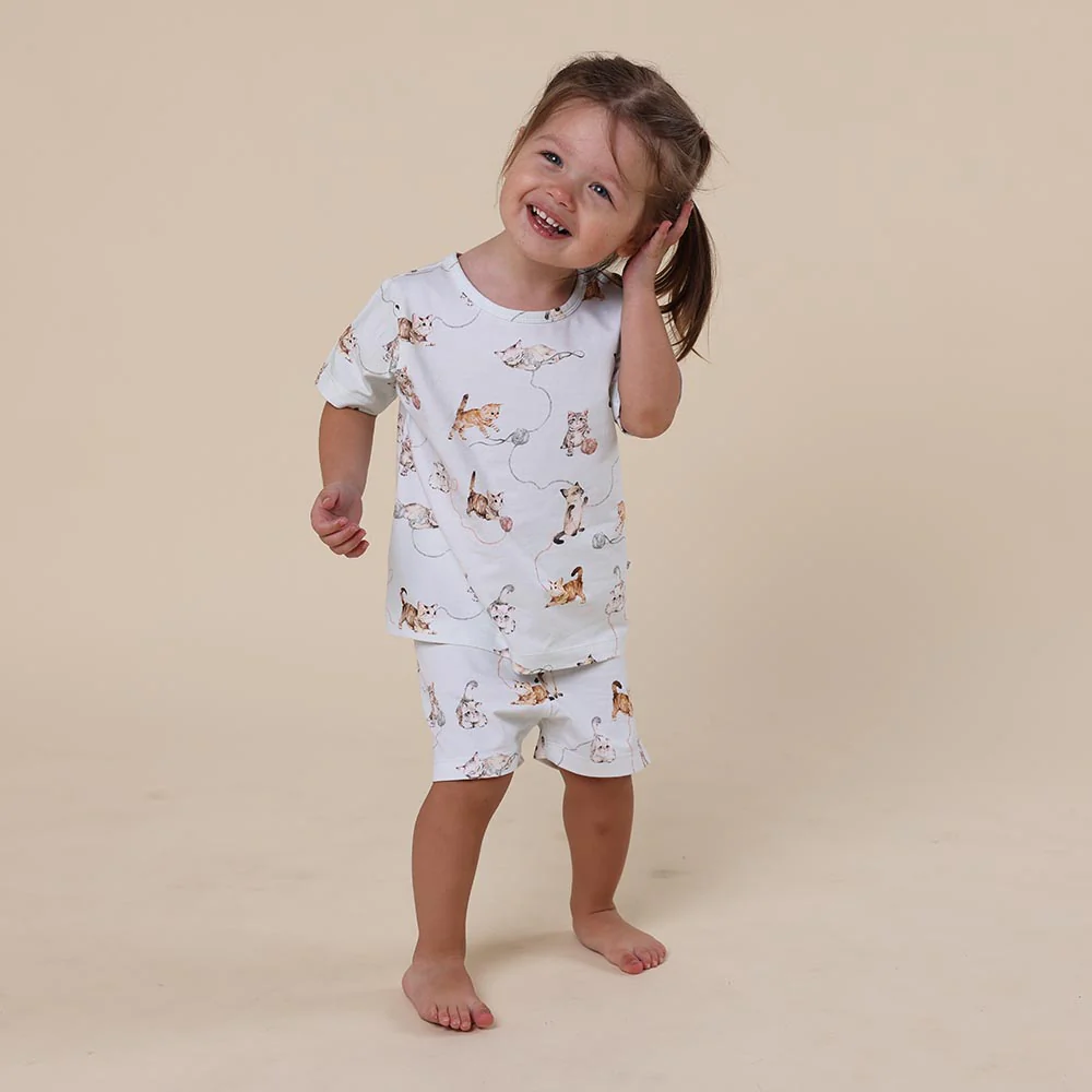 Kittens Organic Kids PJ Set - Image 13