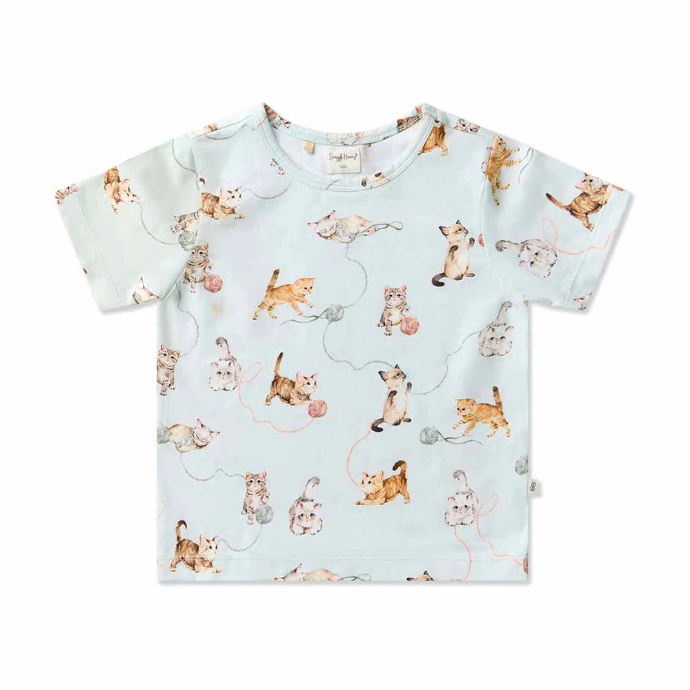 Kittens Organic Kids PJ Set - Image 2