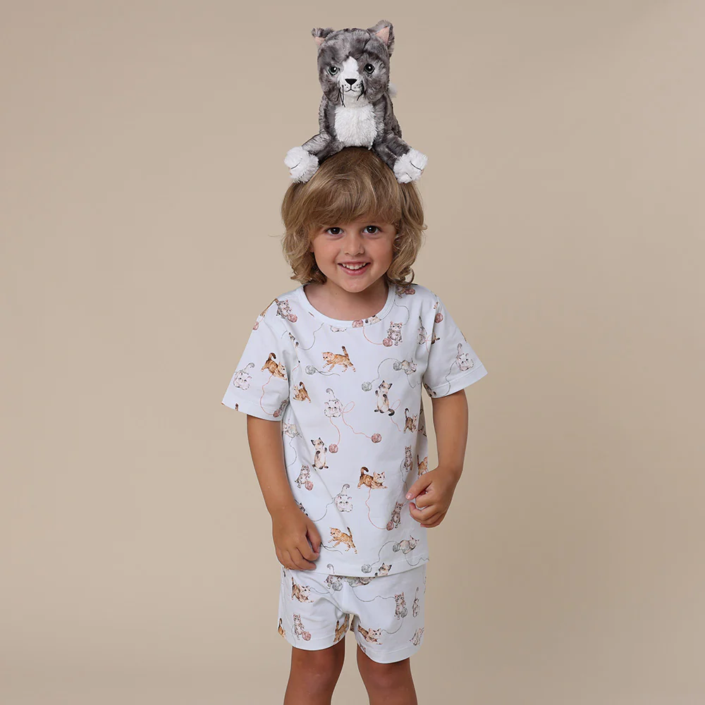Kittens Organic Kids PJ Set - Image 8
