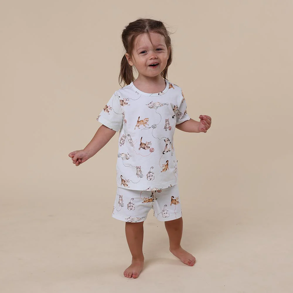 Kittens Organic Kids PJ Set - Image 9