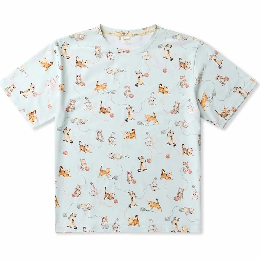 Kittens Organic Mens PJ Set - Image 2