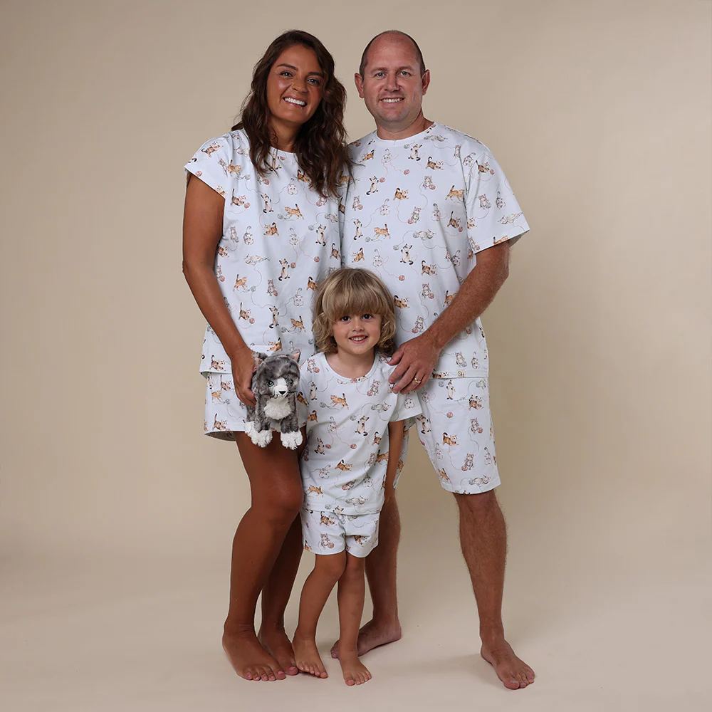 Kittens Organic Mens PJ Set - Image 4