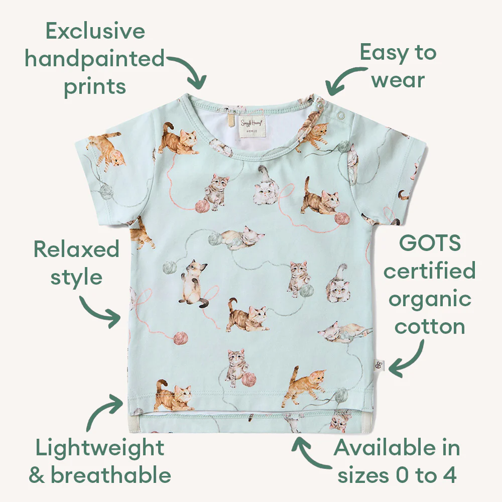 Kittens Organic T-Shirt - Image 4