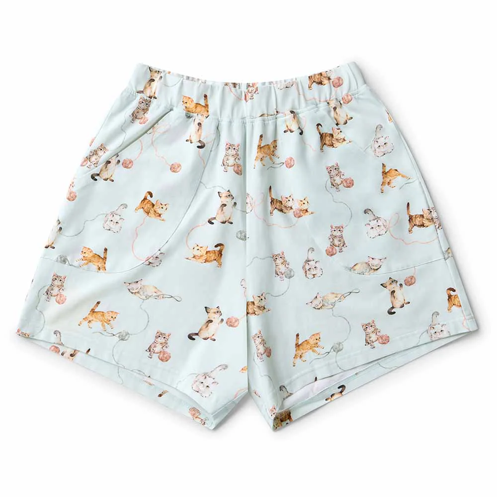 Kittens Organic Womens PJ Set - Image 3