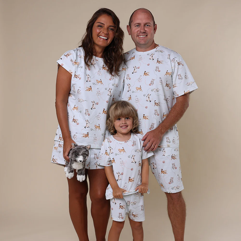 Kittens Organic Womens PJ Set - Image 8