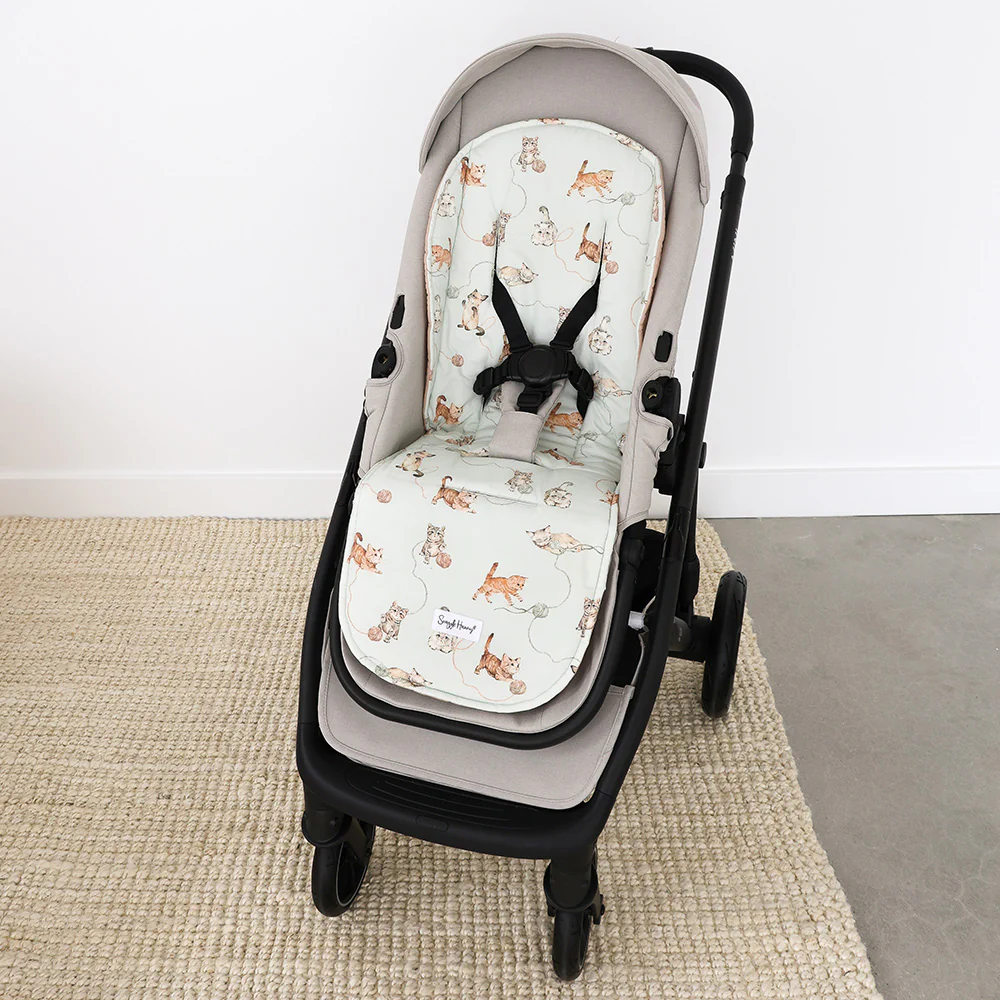 Kittens Universal Organic Pram Liner - Image 3