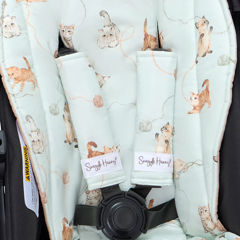 Kittens Universal Reversible Pram Strap Covers - Image 2
