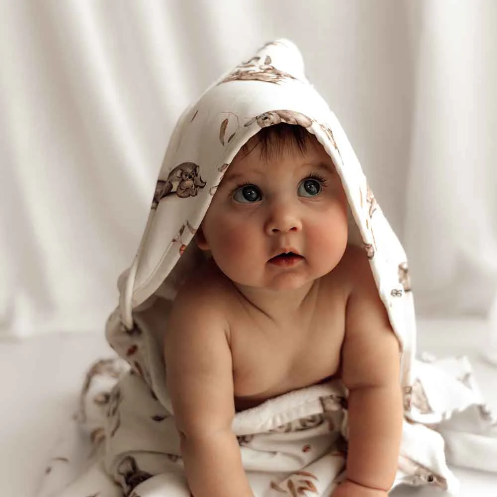 Koala Organic Hooded Baby Towel - Image 7