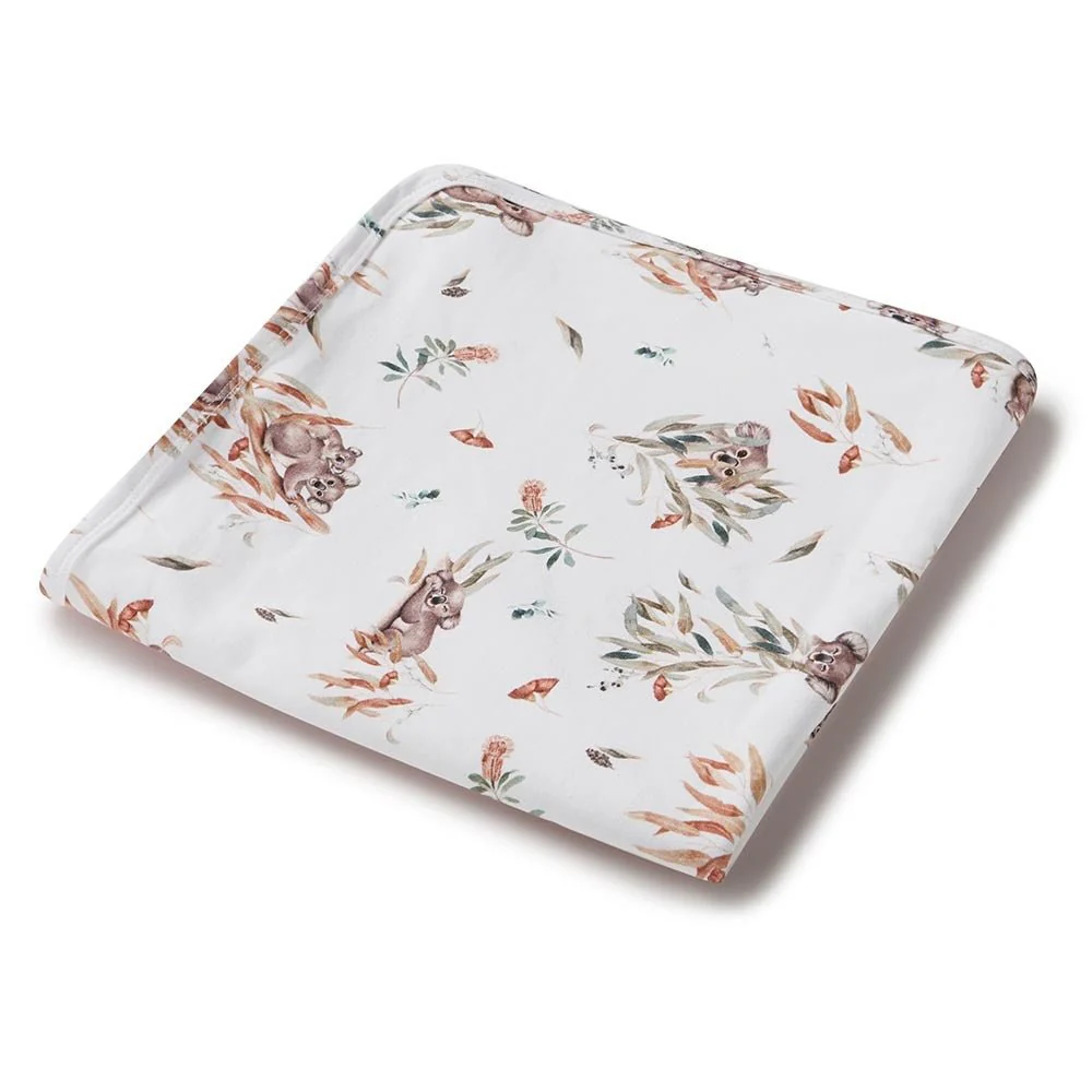 Koala Organic Jersey Wrap & Beanie Set - Image 4