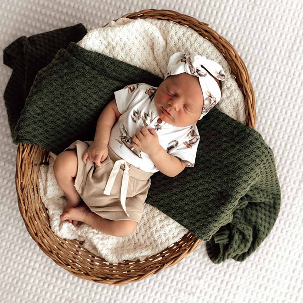 Koala Short Sleeve Organic Bodysuit - Image 10