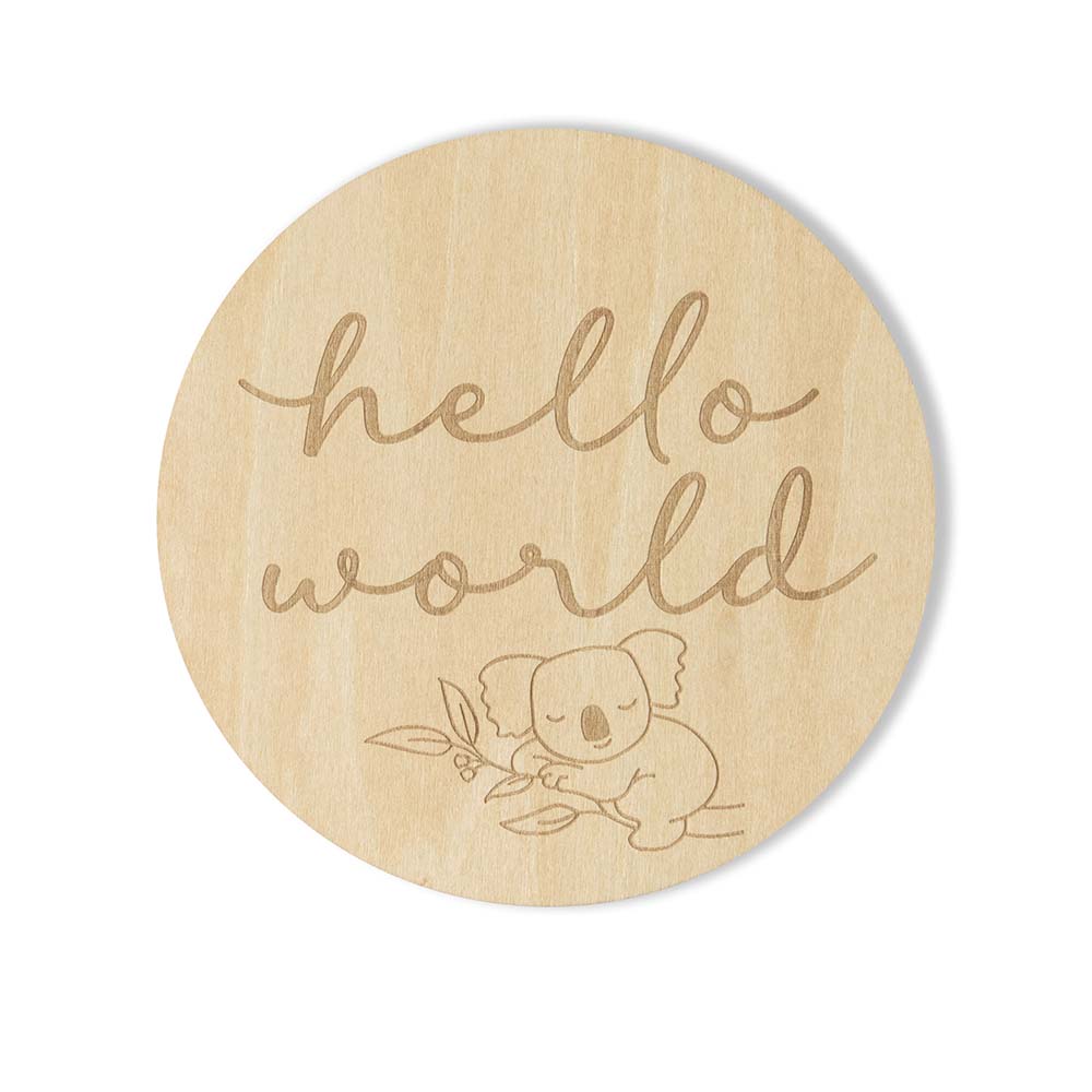 Koala Wooden Milestone Cards - Image 8
