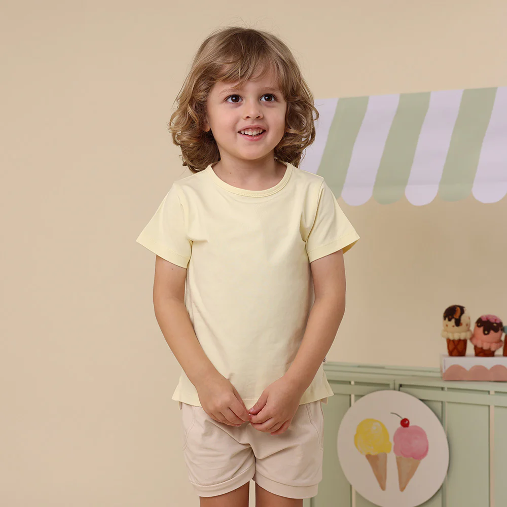 Lemon Sorbet Organic T-Shirt - Image 7