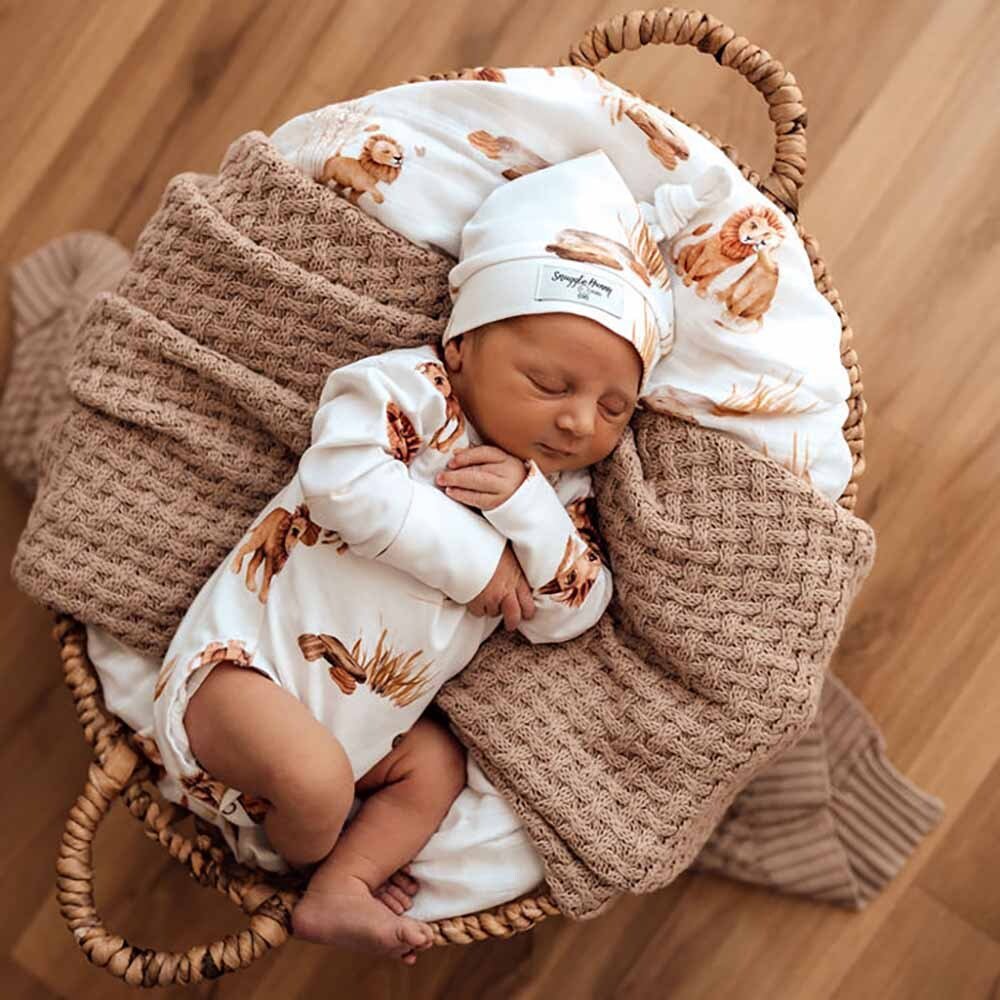 Lion Long Sleeve Organic Bodysuit - Image 7