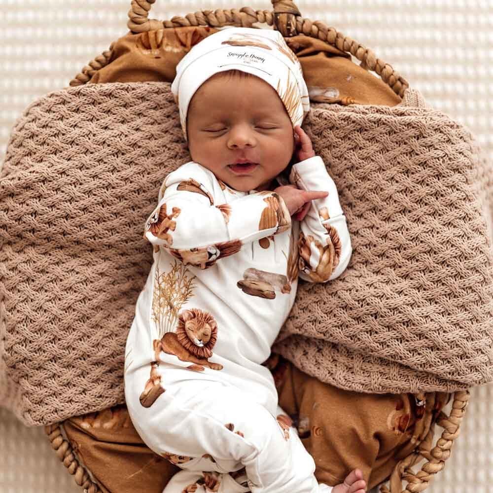 Lion Organic Knotted Beanie - Image 6