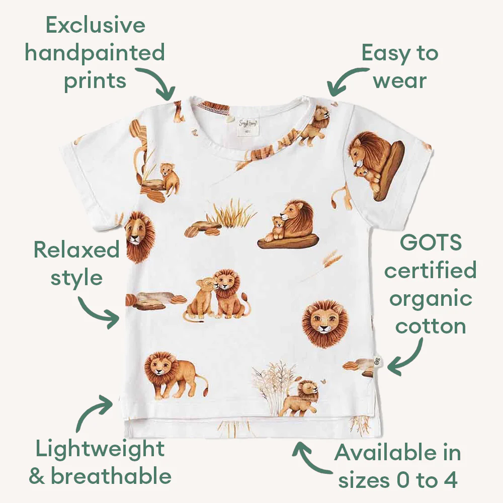 Lion Organic T-Shirt - Image 6