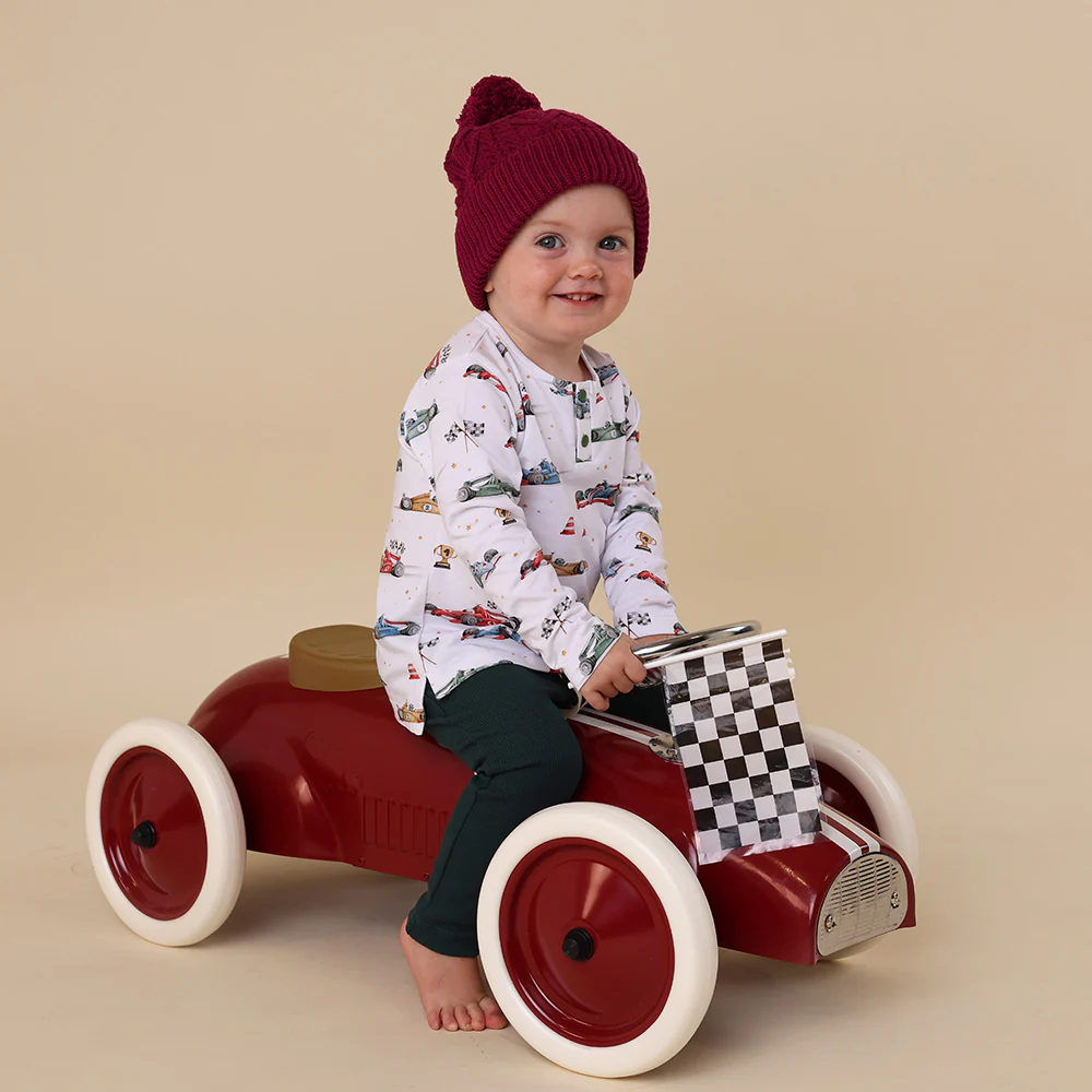 Little Racers Organic Long Sleeve Top - Image 8