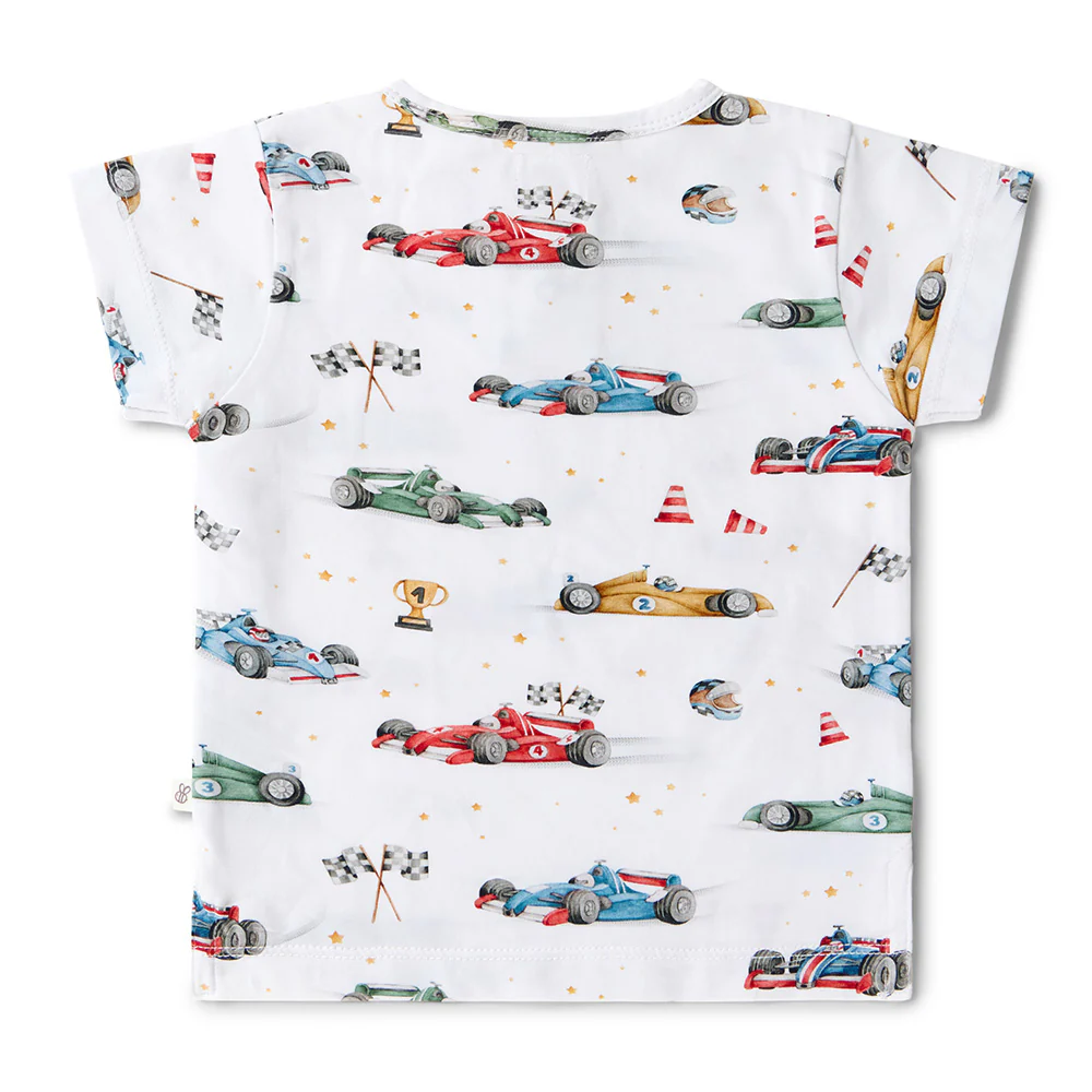 Little Racers Organic Short Sleeve Top - Image 10