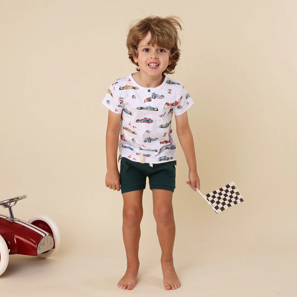 Little Racers Organic Short Sleeve Top - Image 6