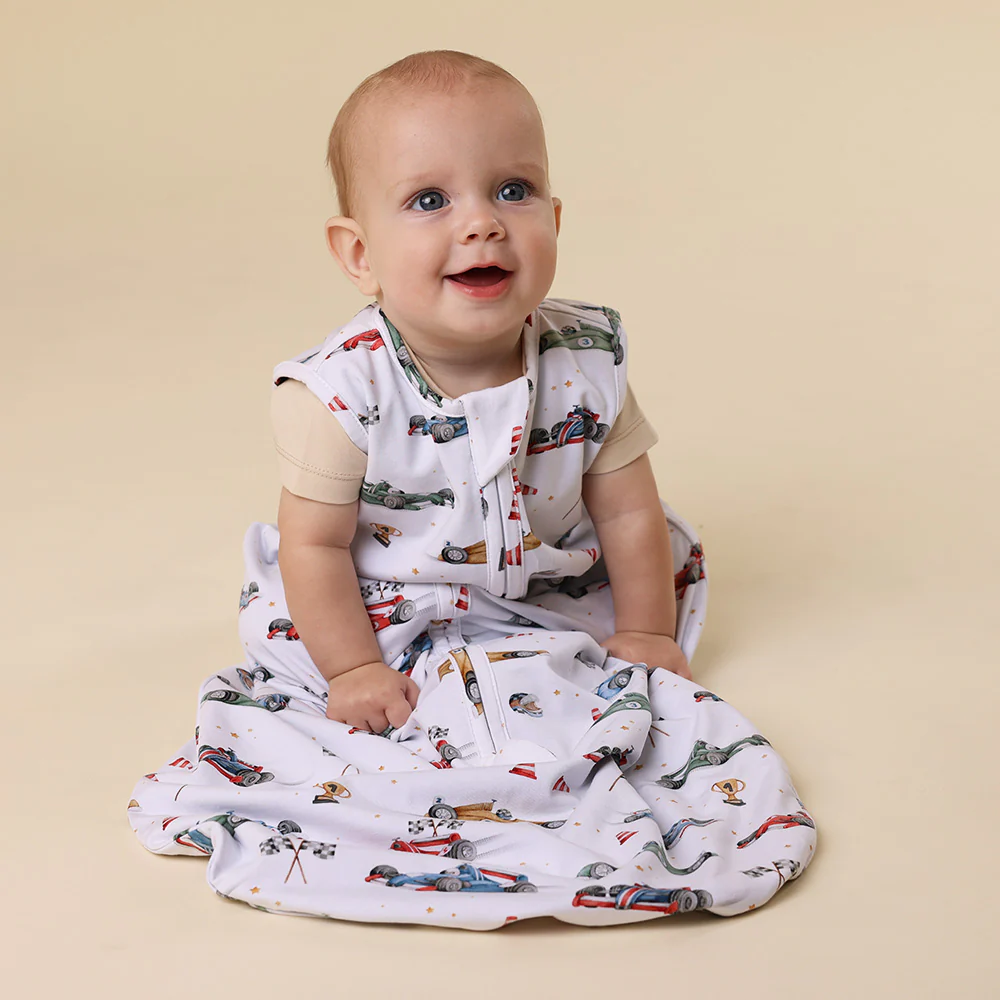 Little Racers Organic Sleeping Bag 1.0 TOG - Image 3