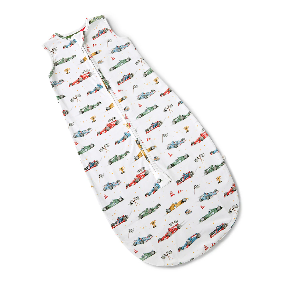 Little Racers Organic Sleeping Bag 1.0 TOG - Image 6