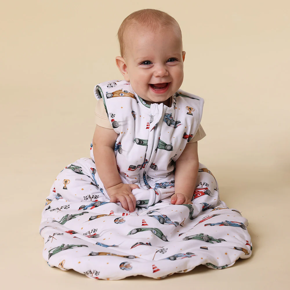 Little Racers Organic Sleeping Bag 2.5 TOG - Image 3