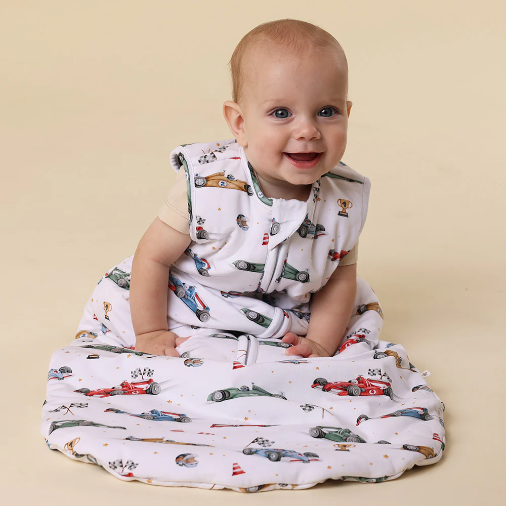 Little Racers Organic Sleeping Bag 2.5 TOG - Image 5