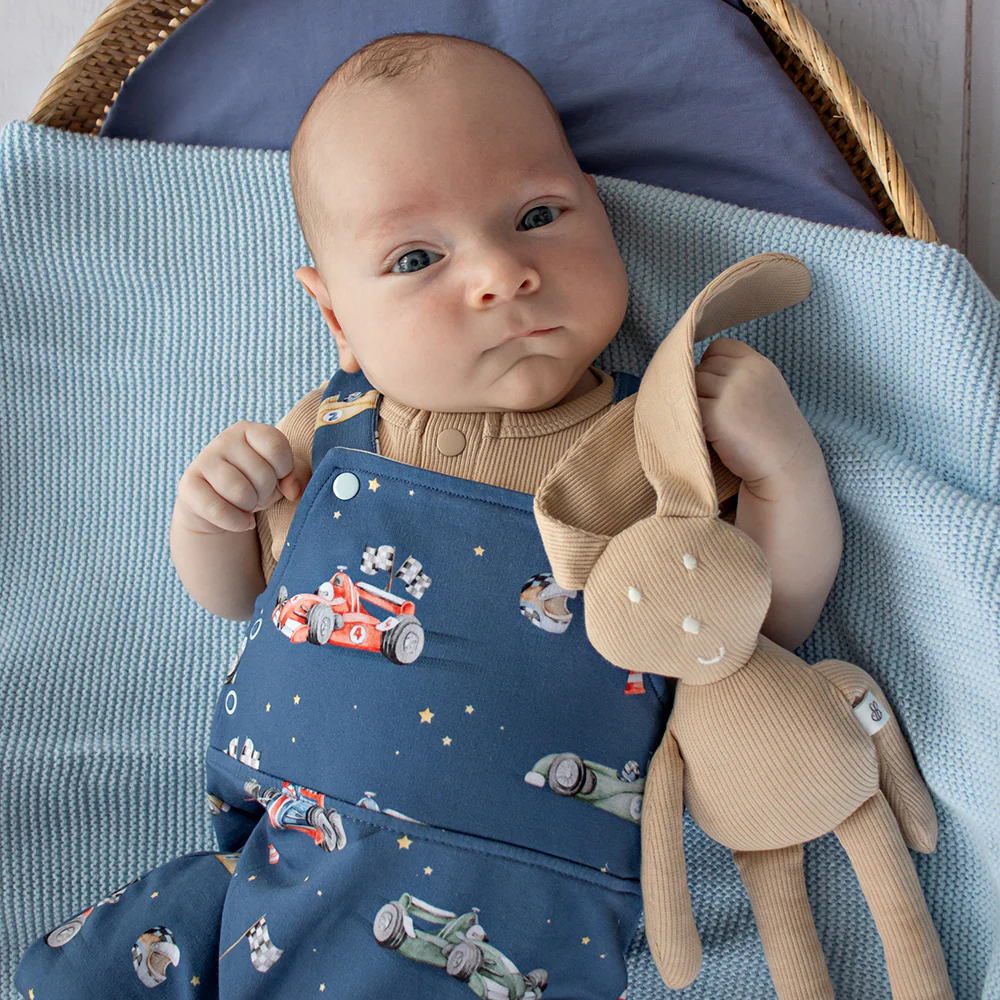 Little Racers Organic Snuggle Overalls - Image 15