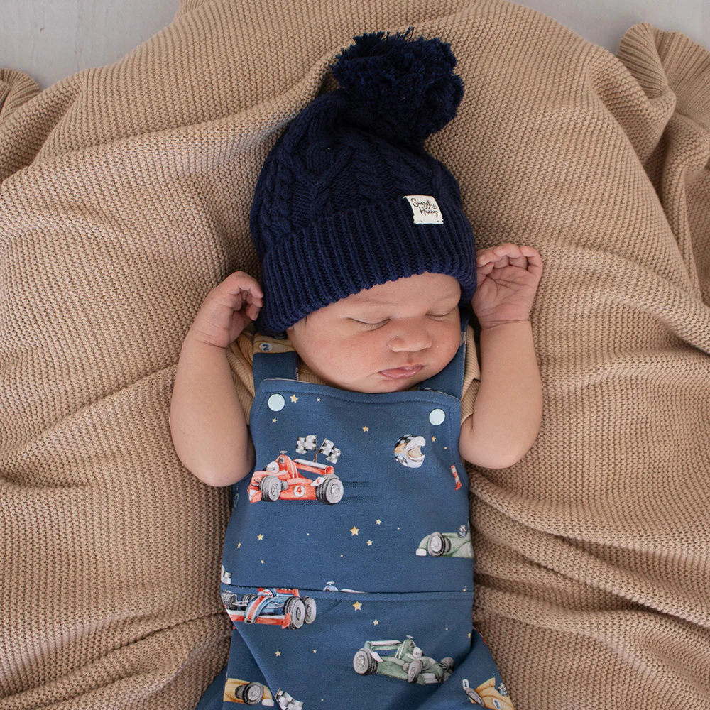 Little Racers Organic Snuggle Overalls - Image 9